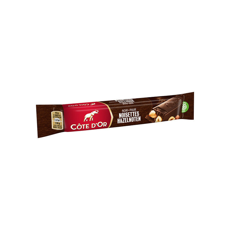 COTE DOR BATON NOIR NOISETTE 45G
