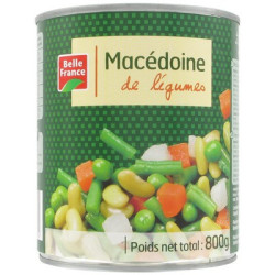 MACEDOINE DE LEGUMES 800G BF