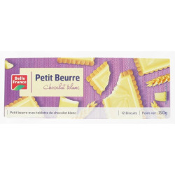 PETIT BEURRE CHOCOLAT BLANC -BF