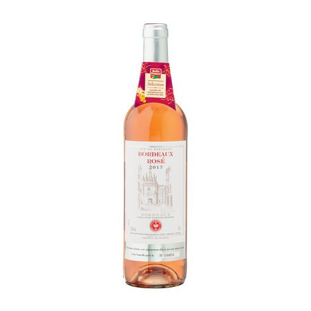 VIN BORDEAUX ROSE AOC 75CL - BELLE FRANCE