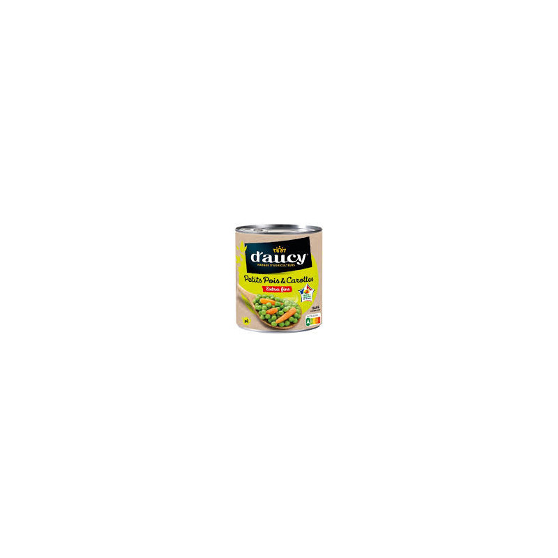 POIS CAROTTE EF 800G - DAUCY