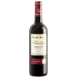 VIN MERLOT ROUGE PAYS D OC 2023 75CL - ROCHE MAZET