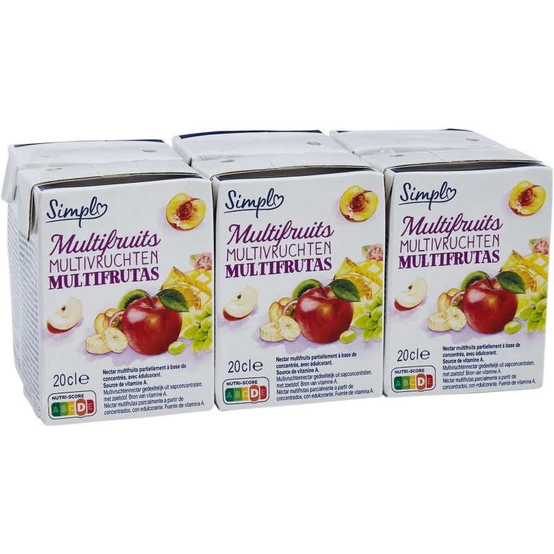 NECTAR MULTIFRUITS 6X20CL