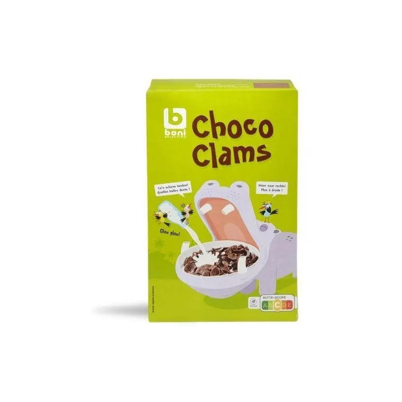 BONI CHOCO CLAMS 750G