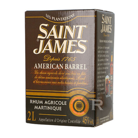 RHUM AMERICAN BARREL 2L 45°