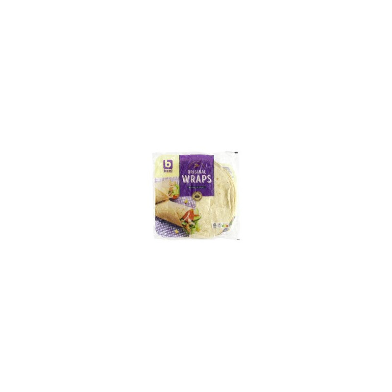 BONI WRAPS 6PC 370G