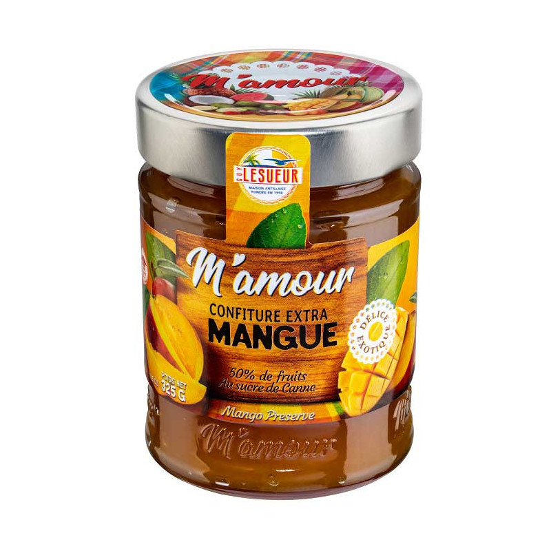 CONFITURE MANGUE 325G  LESUEUR