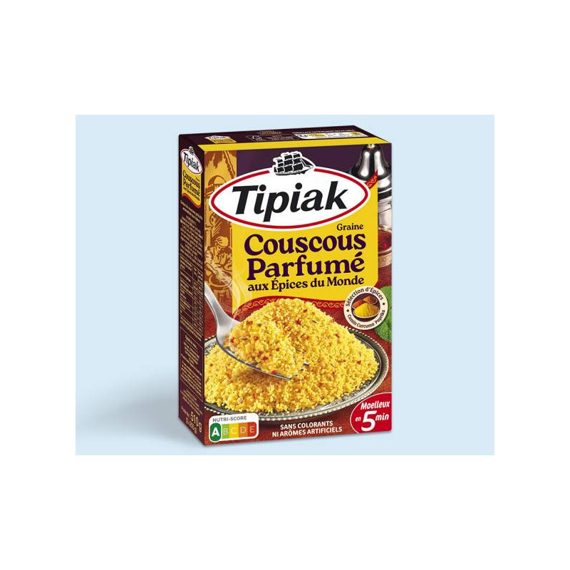 COUSCOUS PARFUME EPICES DU MONDE 510G - TIPIAK
