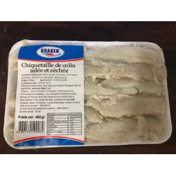 CHIQUETAILLE DE COLIN SALEE ET SECHEE 1KG KRAKEN