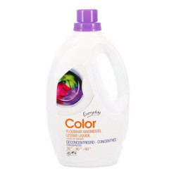 EVERYDAY LESSIVE LIQUIDE |COULEURS 45 DOSES 2.475L
