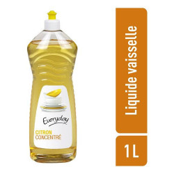 EVERYDAY LIQUIDE VAISSELLE A LA MAIN AU CITRON 1L