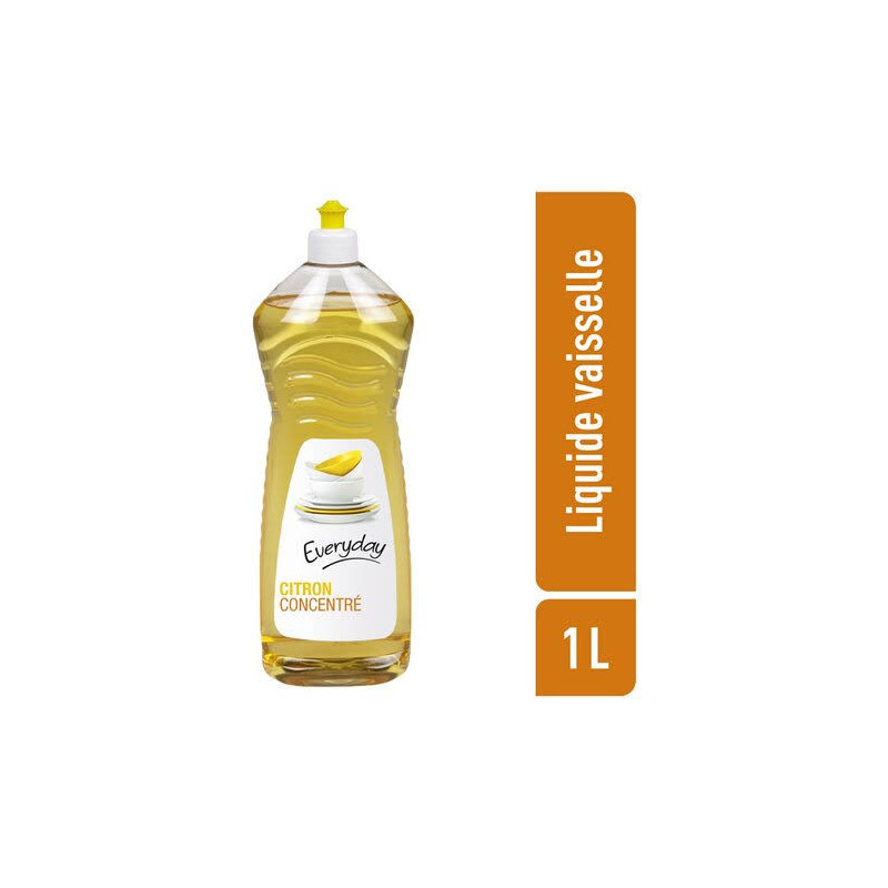 EVERYDAY LIQUIDE VAISSELLE CITRON 1L