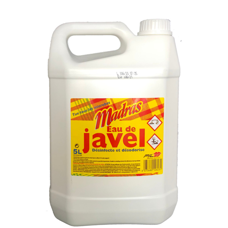 JAVEL TRADITION 5L MADRAS