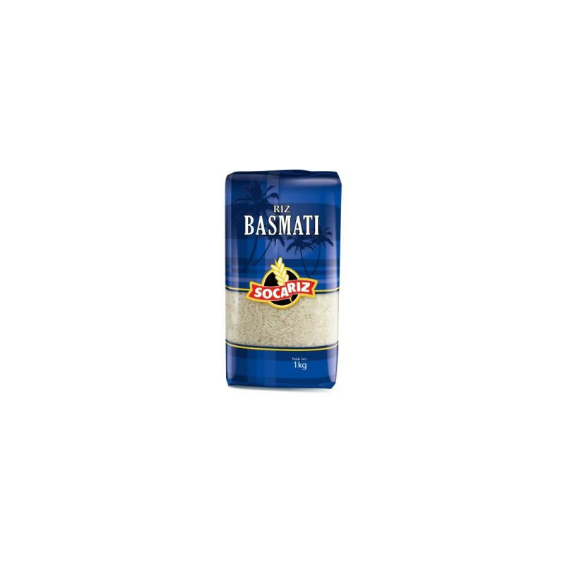 RIZ BASMATI 1KG - SOCARIZ