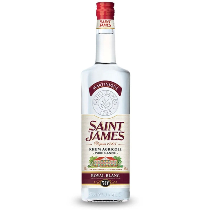 RHUM BLANC  - SAINT-JAMES 50 1L