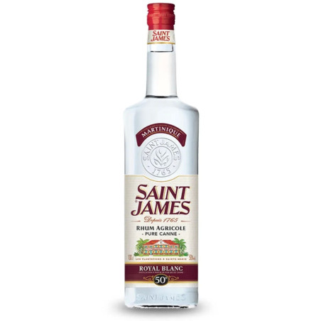 RHUM BLANC  - SAINT-JAMES 50 1L