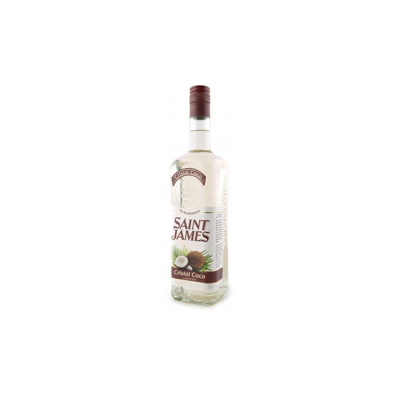 RHUM CRISTAL COCO 20° 70CL - SAINT-JAMES
