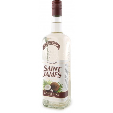 RHUM CRISTAL COCO 20° 70CL - SAINT-JAMES