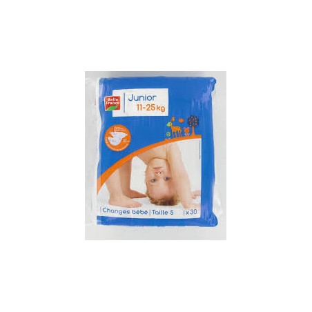COUCHE BEBE EXTRA DRY JUNIOR 11 25KG X30 BF