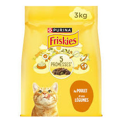 FRISKIES CHAT POULET 3KG