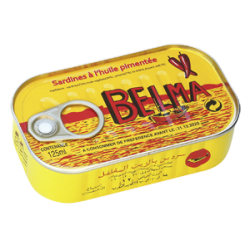 SARDINES PIMENT BELMA 125G