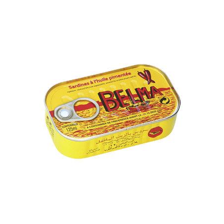 SARDINES PIMENT BELMA 125G