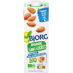 LAIT AMANDE SANS SUCRE BIO 1L BJORG