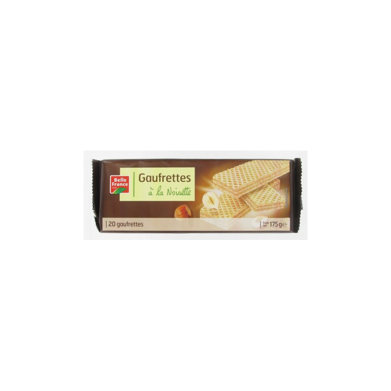 GAUFRETTE NOISETTES 175G BF