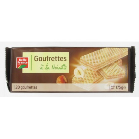 GAUFRETTE NOISETTES 175G BF