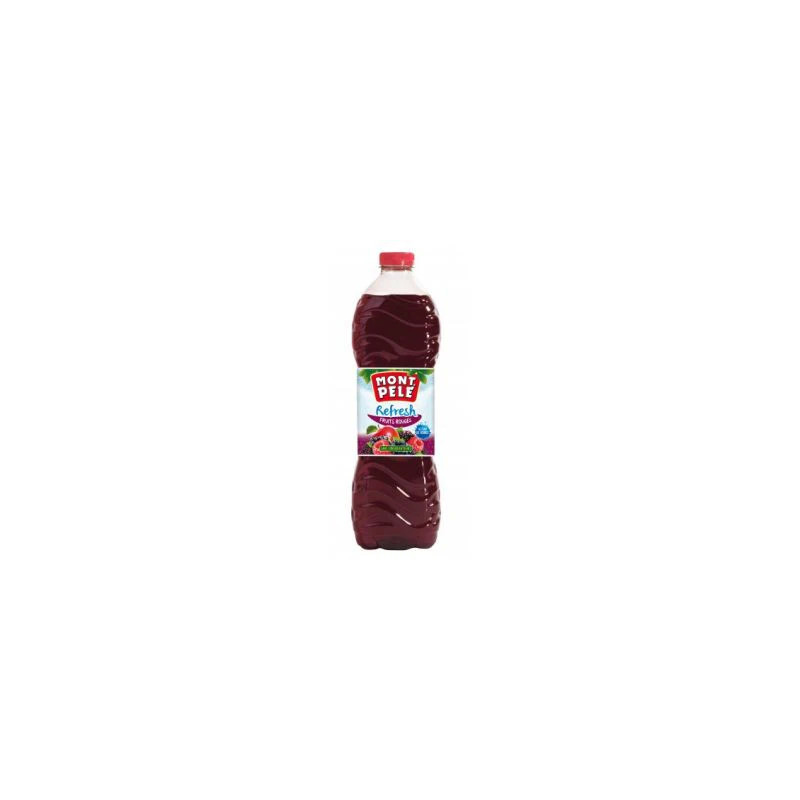 MONT PELE REFRESH FRUITS ROUGE 2L