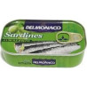 SARDINE HUILE OLIVE 125GR - DEL MONACO