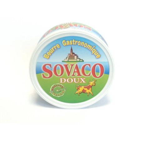 Beurre BTE Sovaco DOUX 250G