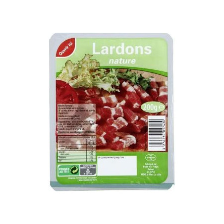 LARDONS NATURE 200 G