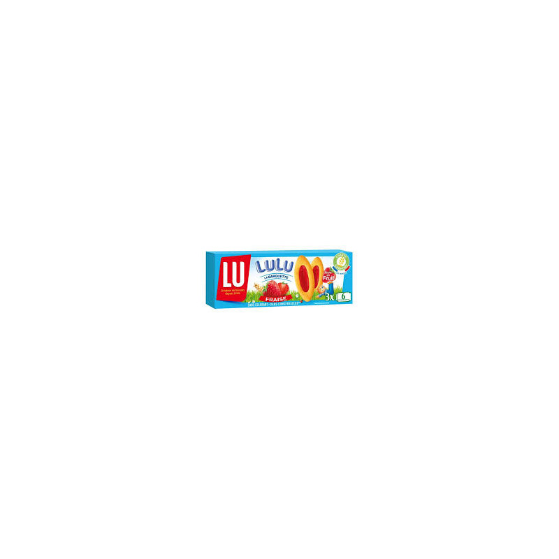 BARQUETTE PULPE DE FRAISE 120G - LULU