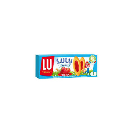 BARQUETTE PULPE DE FRAISE 120G - LULU