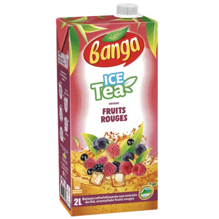Banga ice tea fruits rouge 2l