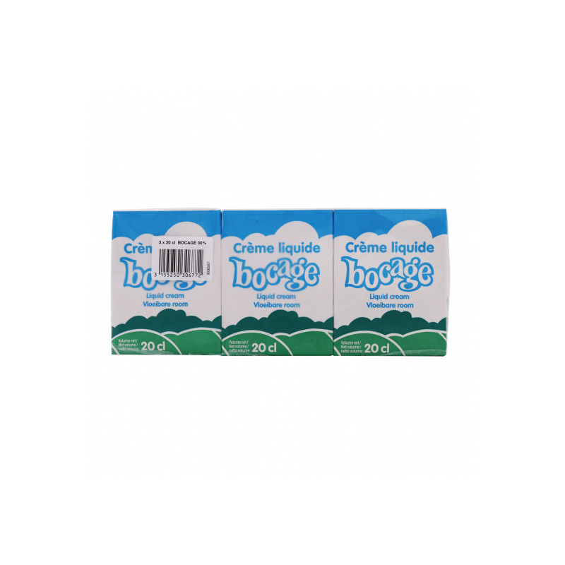 CREME LIQUIDE BOCAGE LOT DE 3