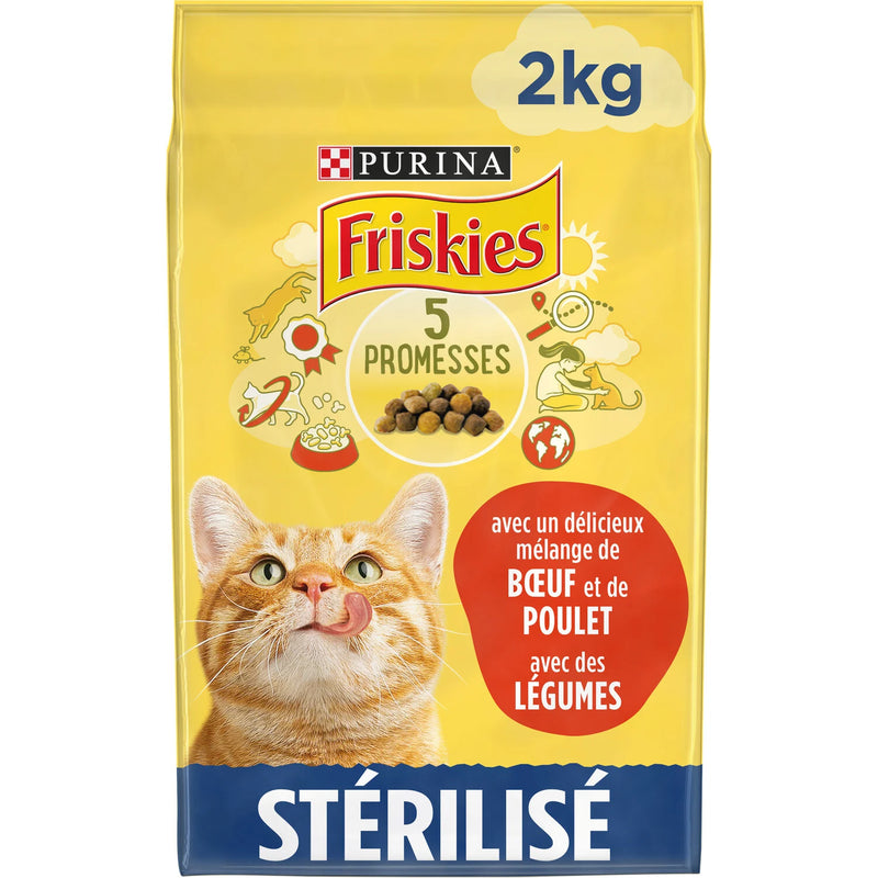 Friskies2kg Chat Sterilisé