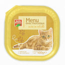 BQ.CHAT VOL/FOIE 100G BF