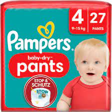 Pampers bdry Pants cp T4 x27