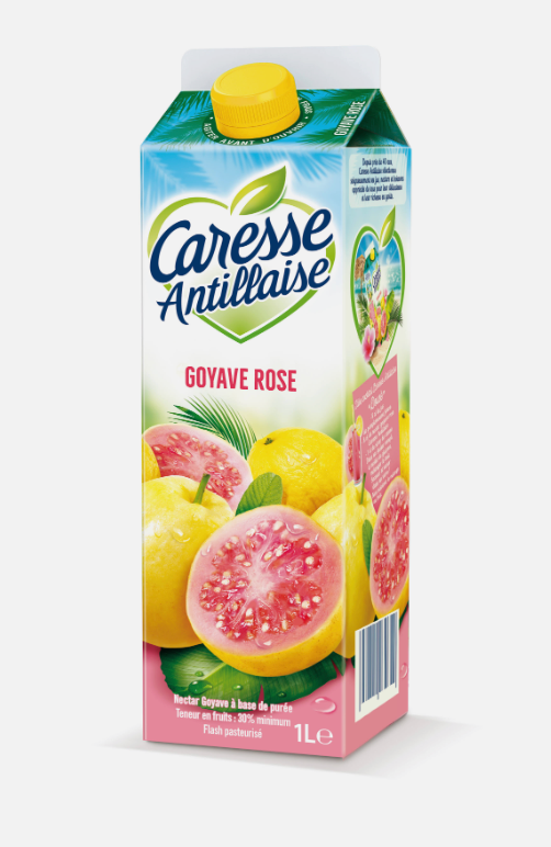 Caresse Antillaise Nectar Goyave 1l