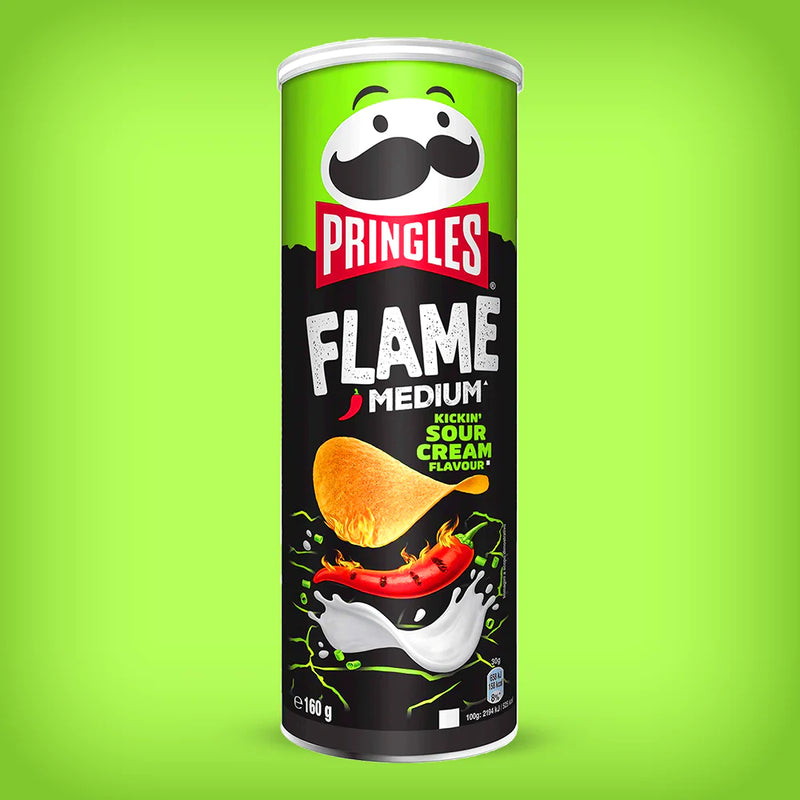 Pringles Flame Sour Cream 160g