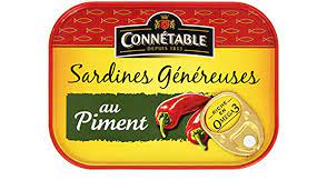 Sardines Olive Genereuse Piment 140g