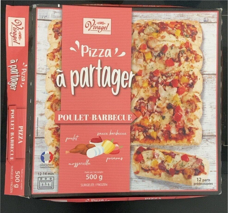 Pizza Poulet Barbecue 500g