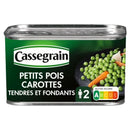 1X4 PETIT POIS JEUNE CAROTTES CASSEGRAIN