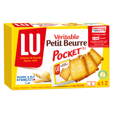 VERITABLE PTI BEURRE POCKET 300G LU