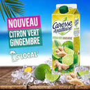 Caresse antillaise Citron Gingembre 1l